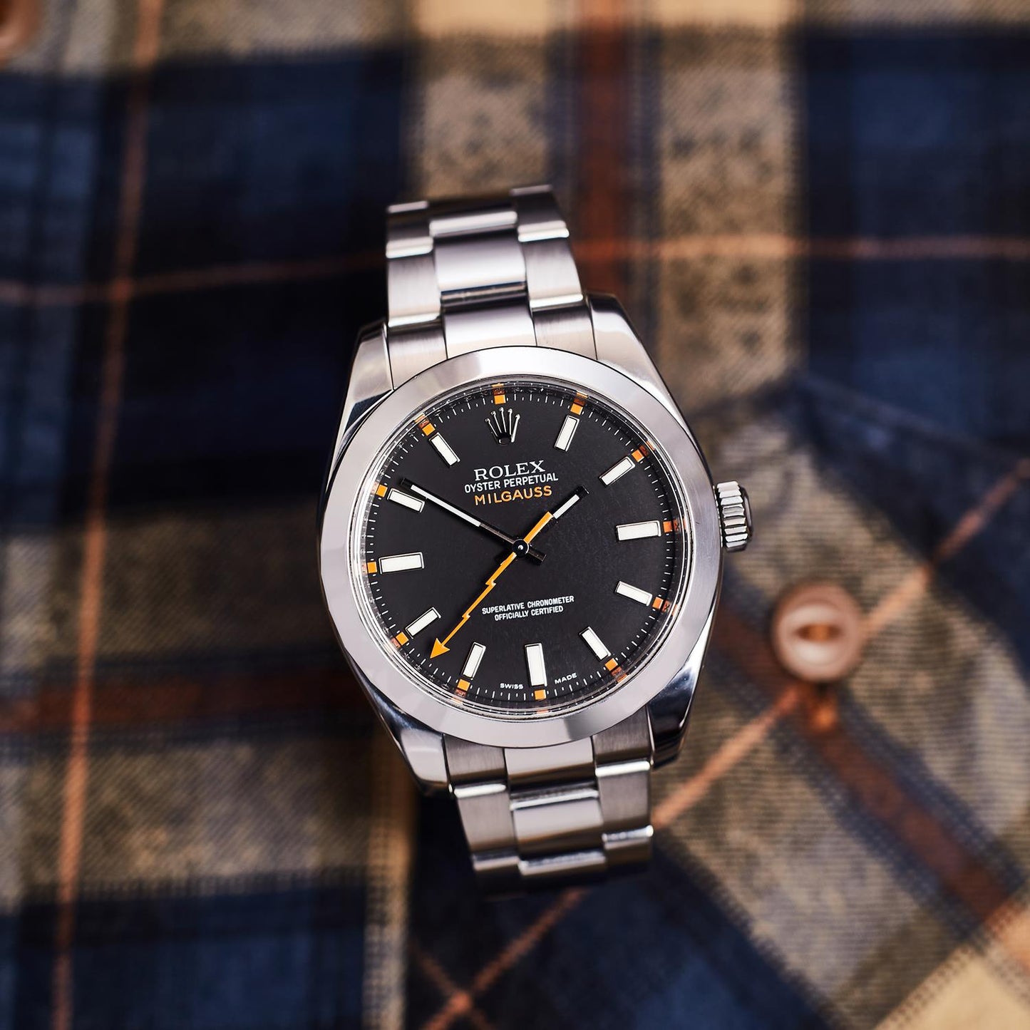 Pre-Owned Rolex Milgauss 116400