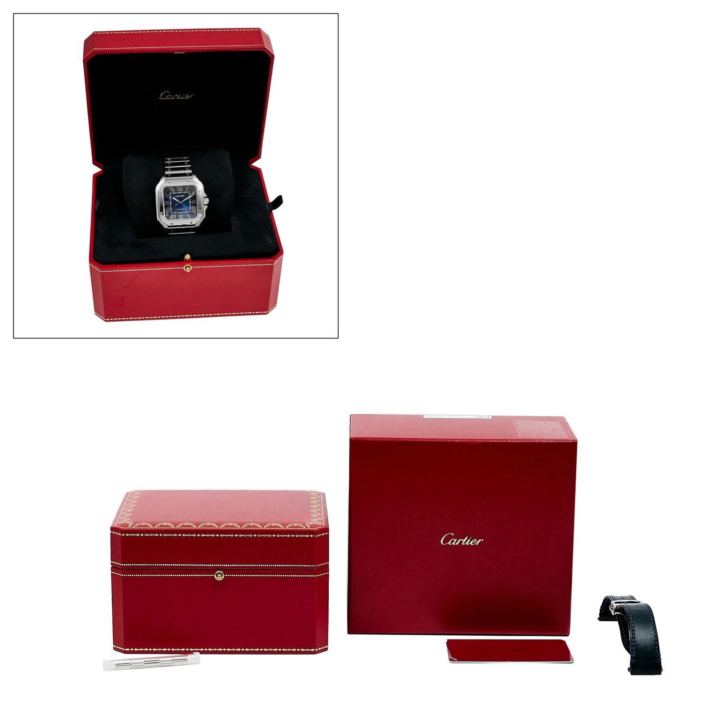 Pre-Owned Cartier Santos de Cartier WSSA0030