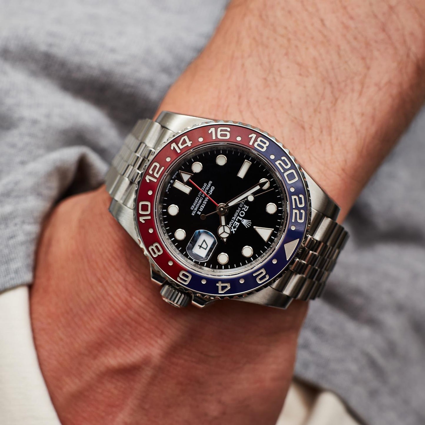 Pre-Owned Rolex GMT-Master II 126710BLRO