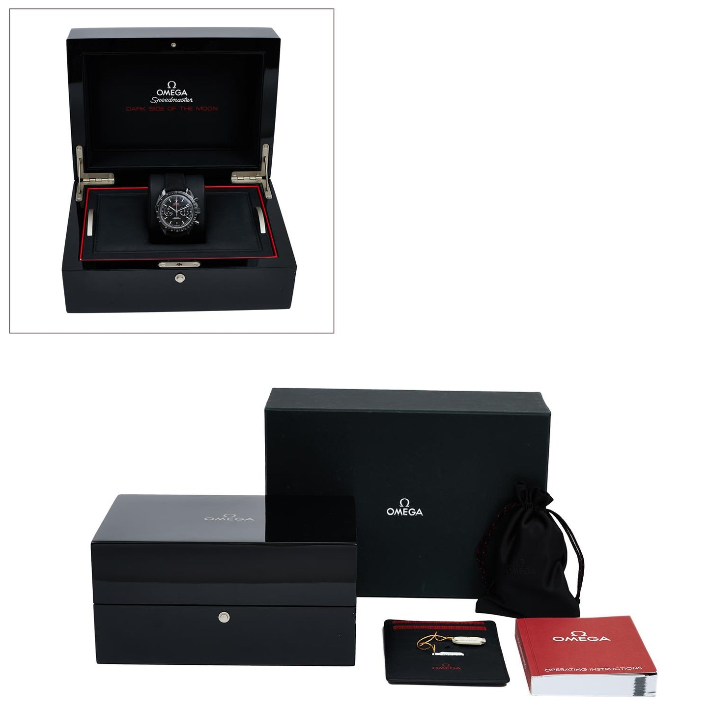 Pre-Owned Omega Speedmaster Dark Side of The Moon 31192445101003