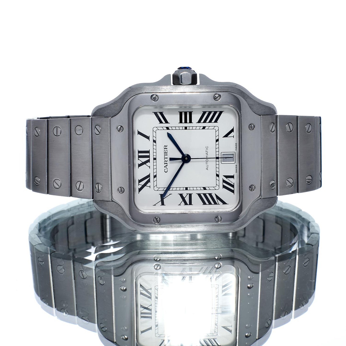 Pre-Owned Cartier Santos de Cartier WSSA0018