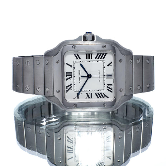 Pre-Owned Cartier Santos de Cartier WSSA0018
