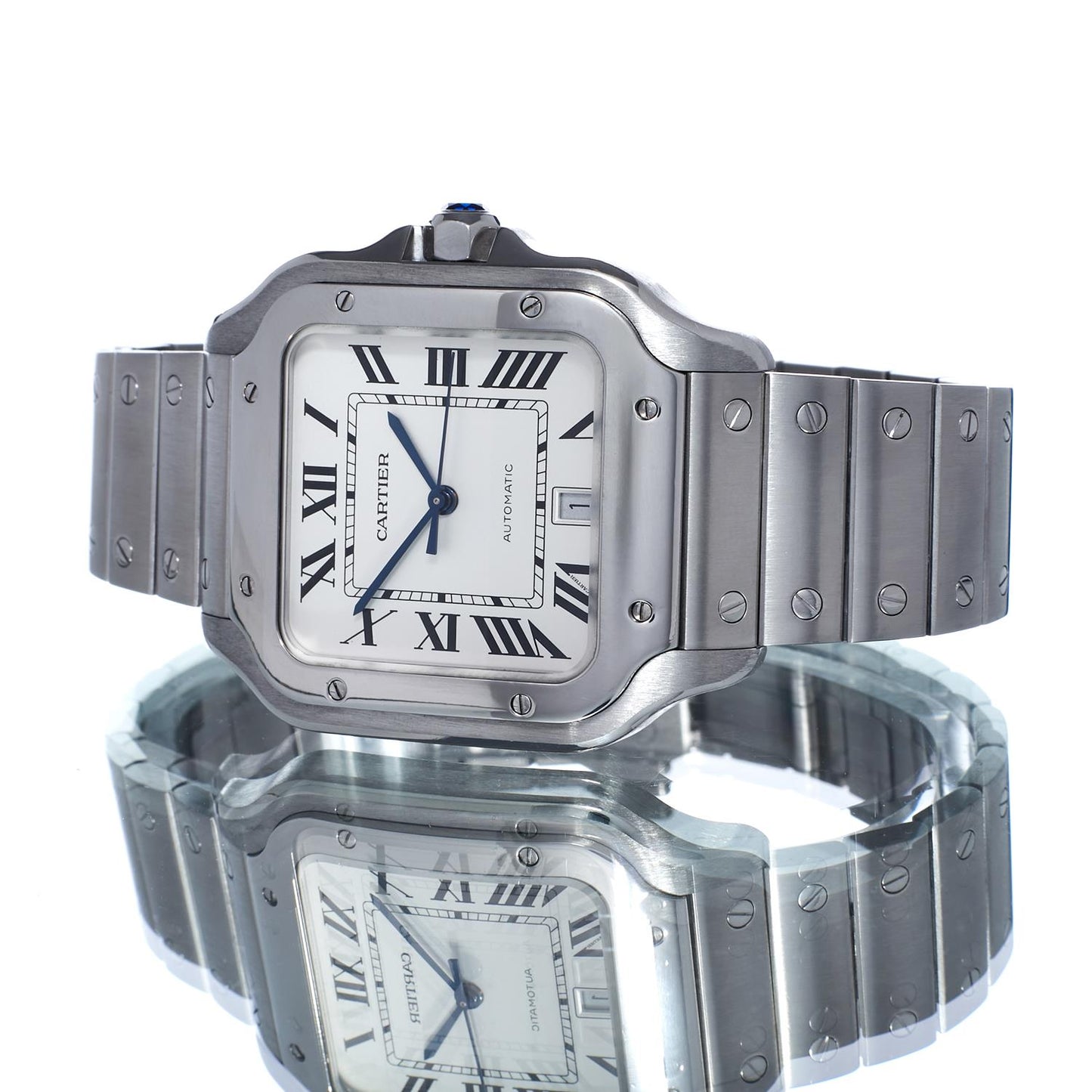 Pre-Owned Cartier Santos de Cartier WSSA0018