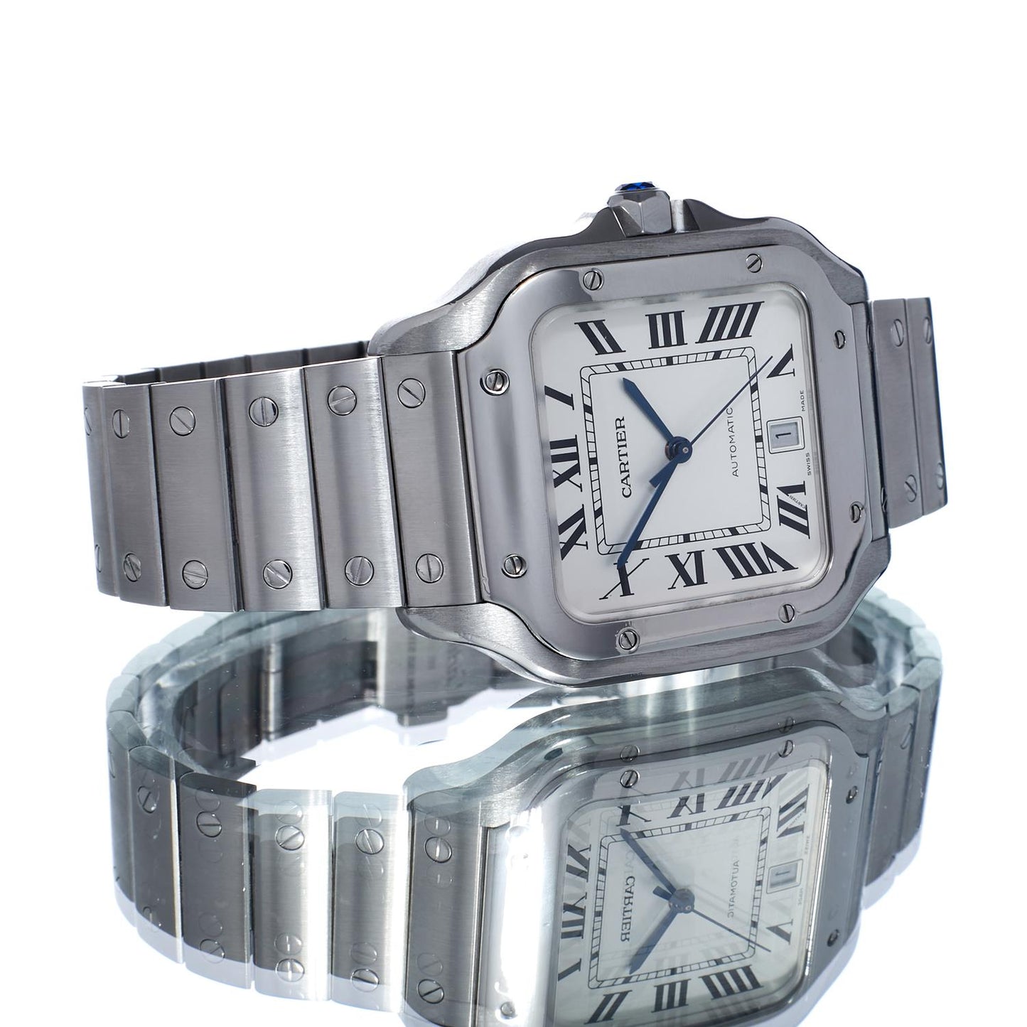Pre-Owned Cartier Santos de Cartier WSSA0018