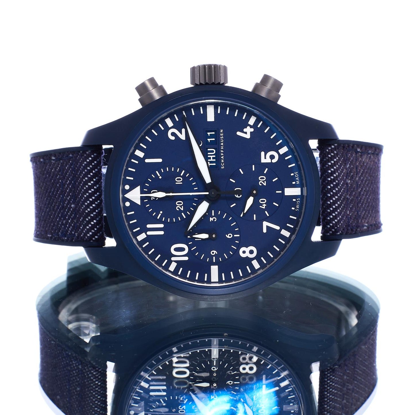 Pre-Owned  IWC Pilot Chronograph Top Gun IW389404