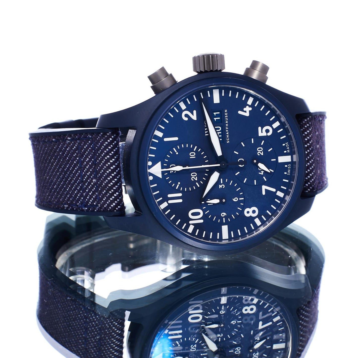 Pre-Owned  IWC Pilot Chronograph Top Gun IW389404