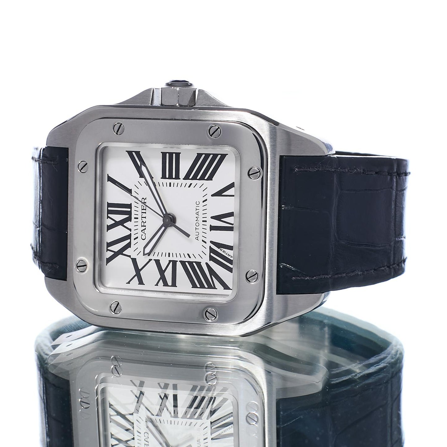 Pre-Owned Cartier Santos 100 W20073X8