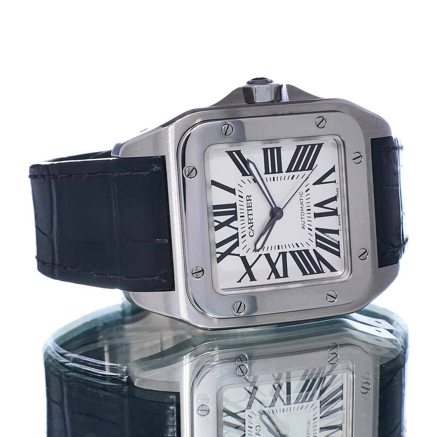 Pre-Owned Cartier Santos 100 W20073X8