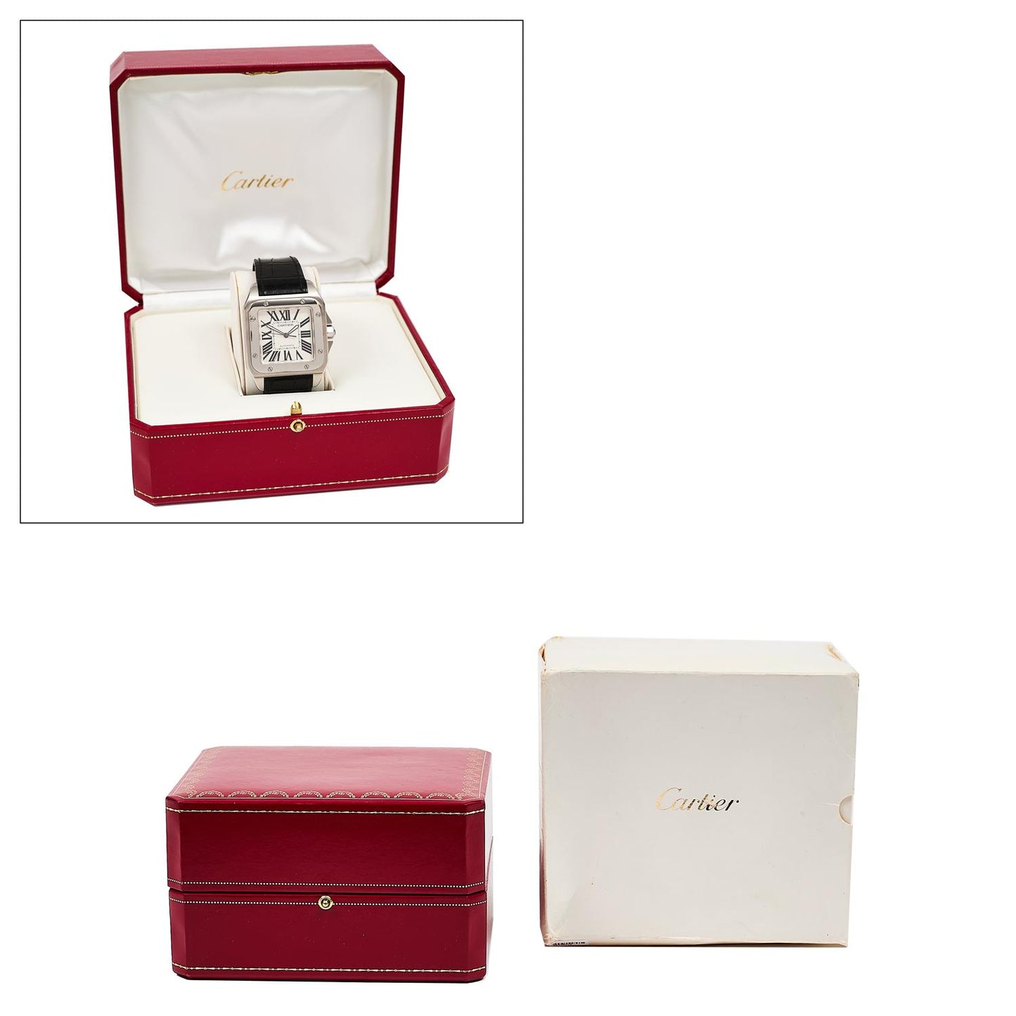 Pre-Owned Cartier Santos 100 W20073X8