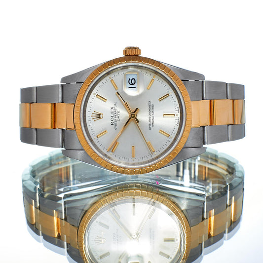 Pre-Owned Rolex Oyster Perpetual Date 34 15223