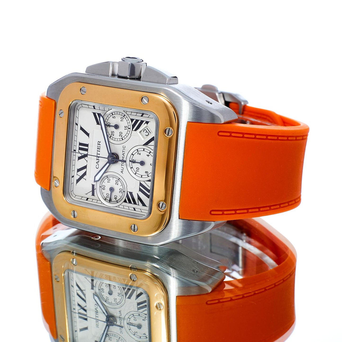 Pre-Owned Cartier Santos 100 XL W20091X7