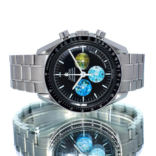 Gents S/Steel Omega Speedmaster Professional Moonwatch From Moon to Mars 35775000