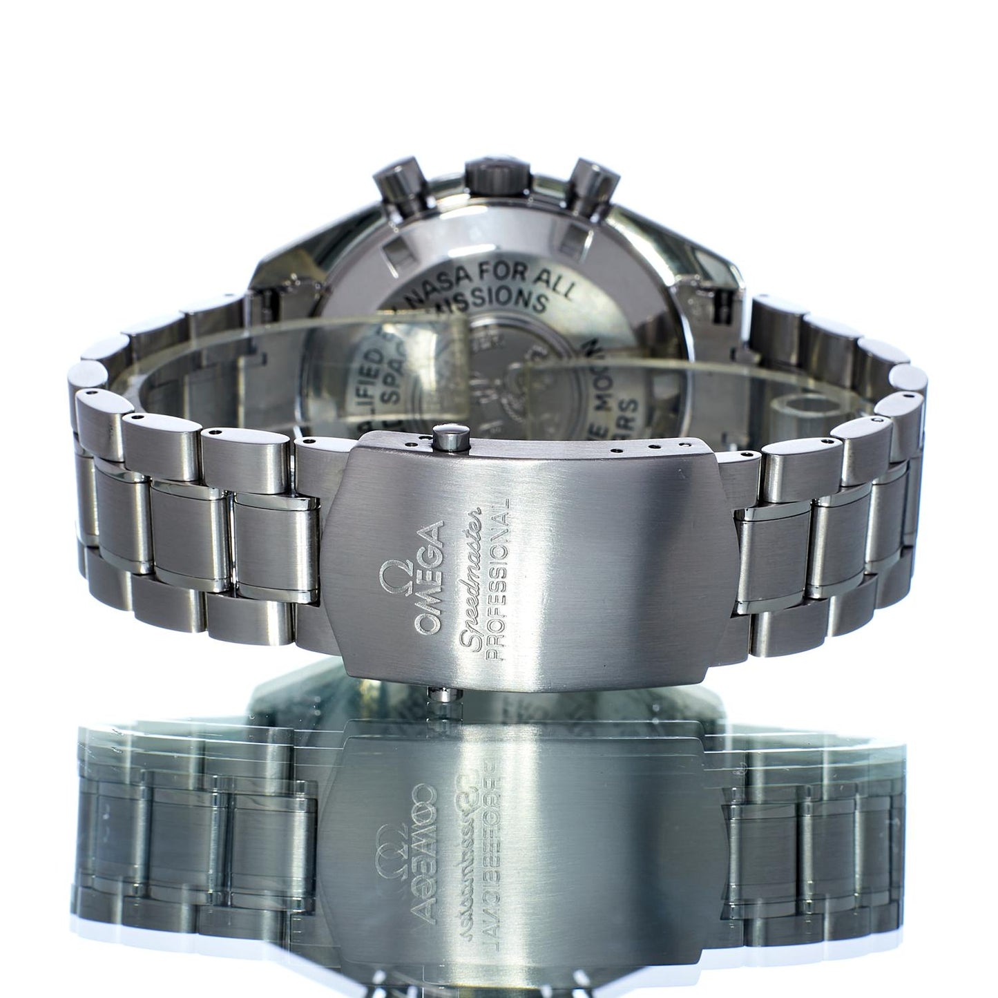 Gents S/Steel Omega Speedmaster Professional Moonwatch From Moon to Mars 35775000