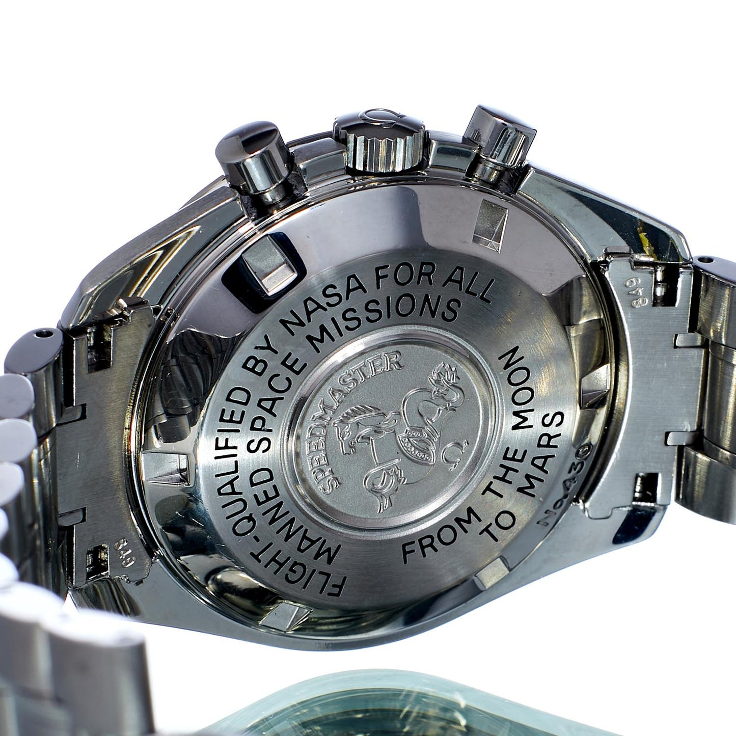 Gents S/Steel Omega Speedmaster Professional Moonwatch From Moon to Mars 35775000