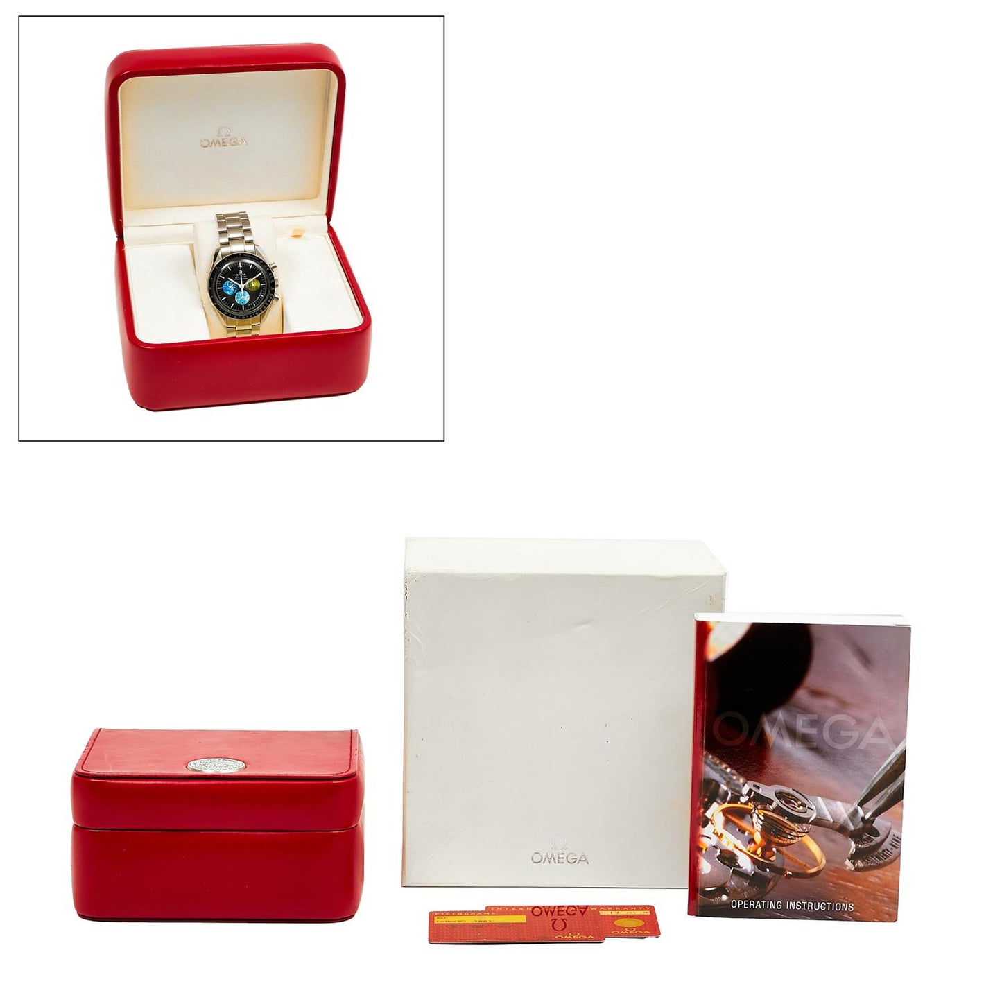 Gents S/Steel Omega Speedmaster Professional Moonwatch From Moon to Mars 35775000