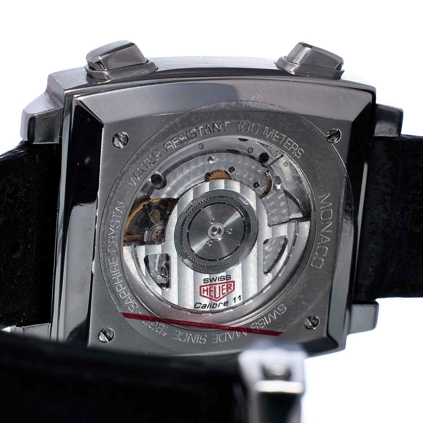 Pre-Owned Tag Heuer Monaco Calibre 11 CAW211P.FC6356