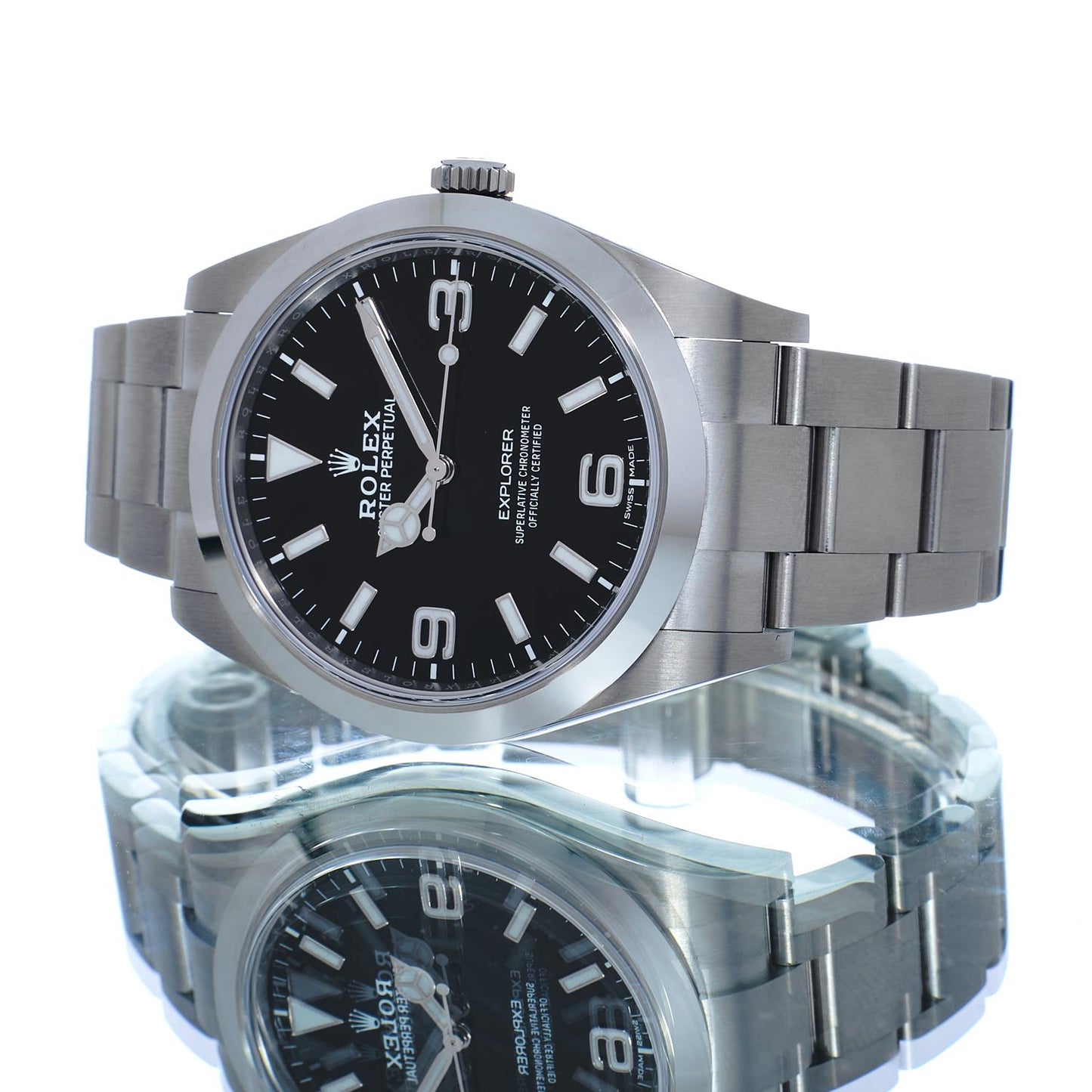 Pre-Owned Rolex Explorer 39 214270