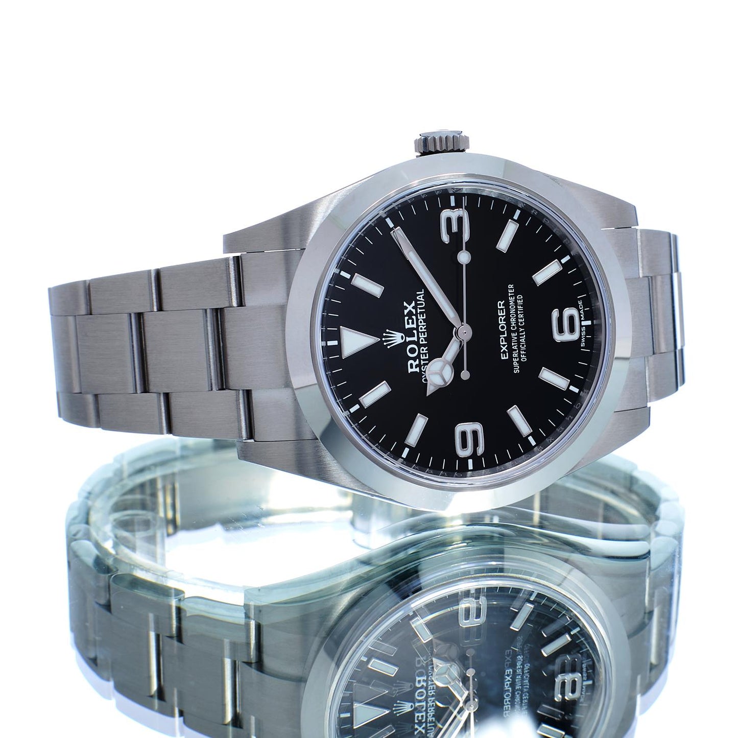Pre-Owned Rolex Explorer 39 214270