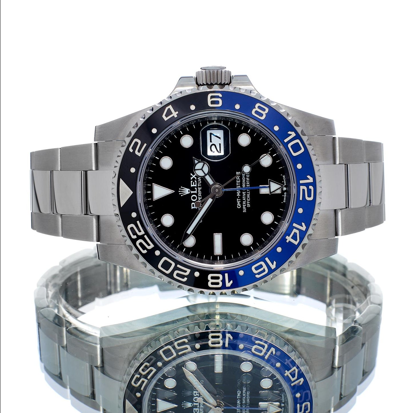 Pre-Owned Rolex GMT-Master II 126710BLNR