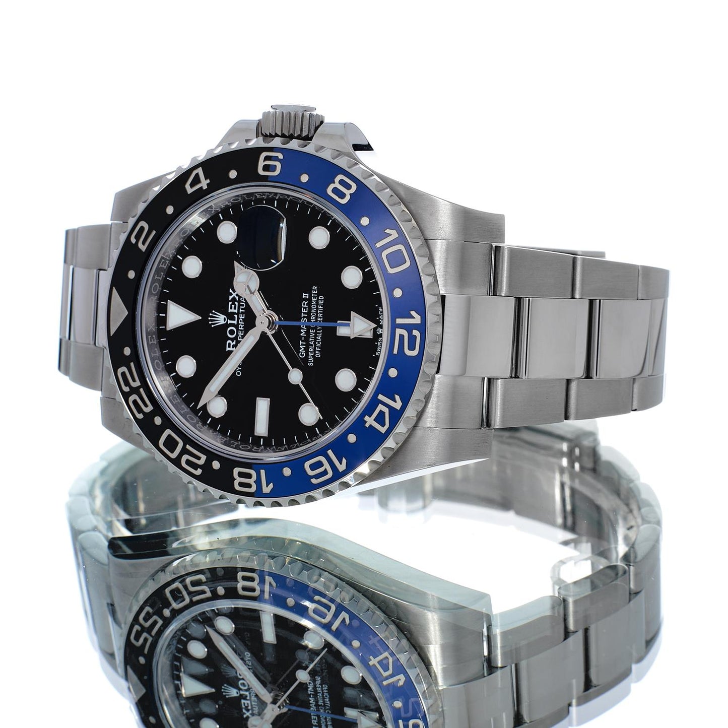 Pre-Owned Rolex GMT-Master II 126710BLNR