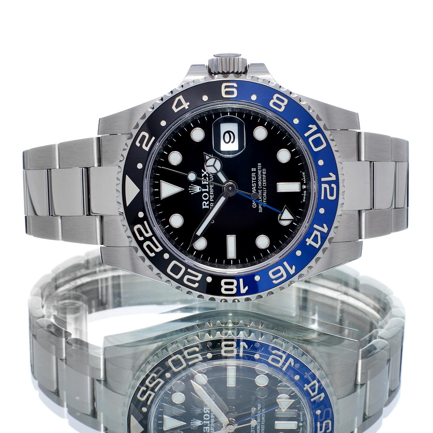Pre-Owned Rolex GMT-Master II 126710BLNR