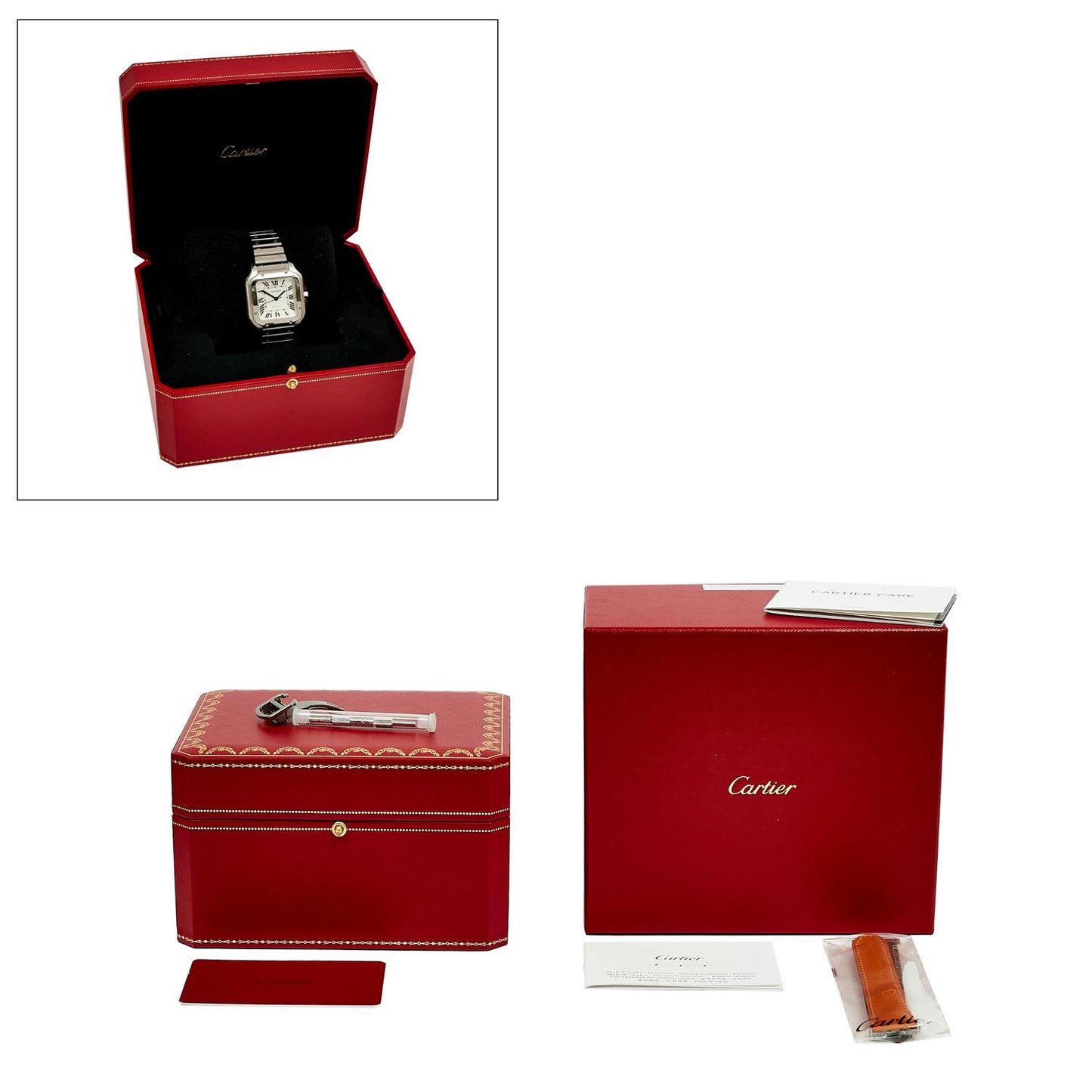 Pre-Owned Cartier Santos de Cartier WSSA0010