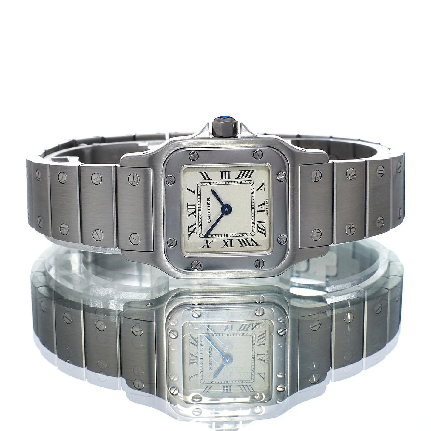 Pre-Owned Cartier Santos Galbee W20056D6