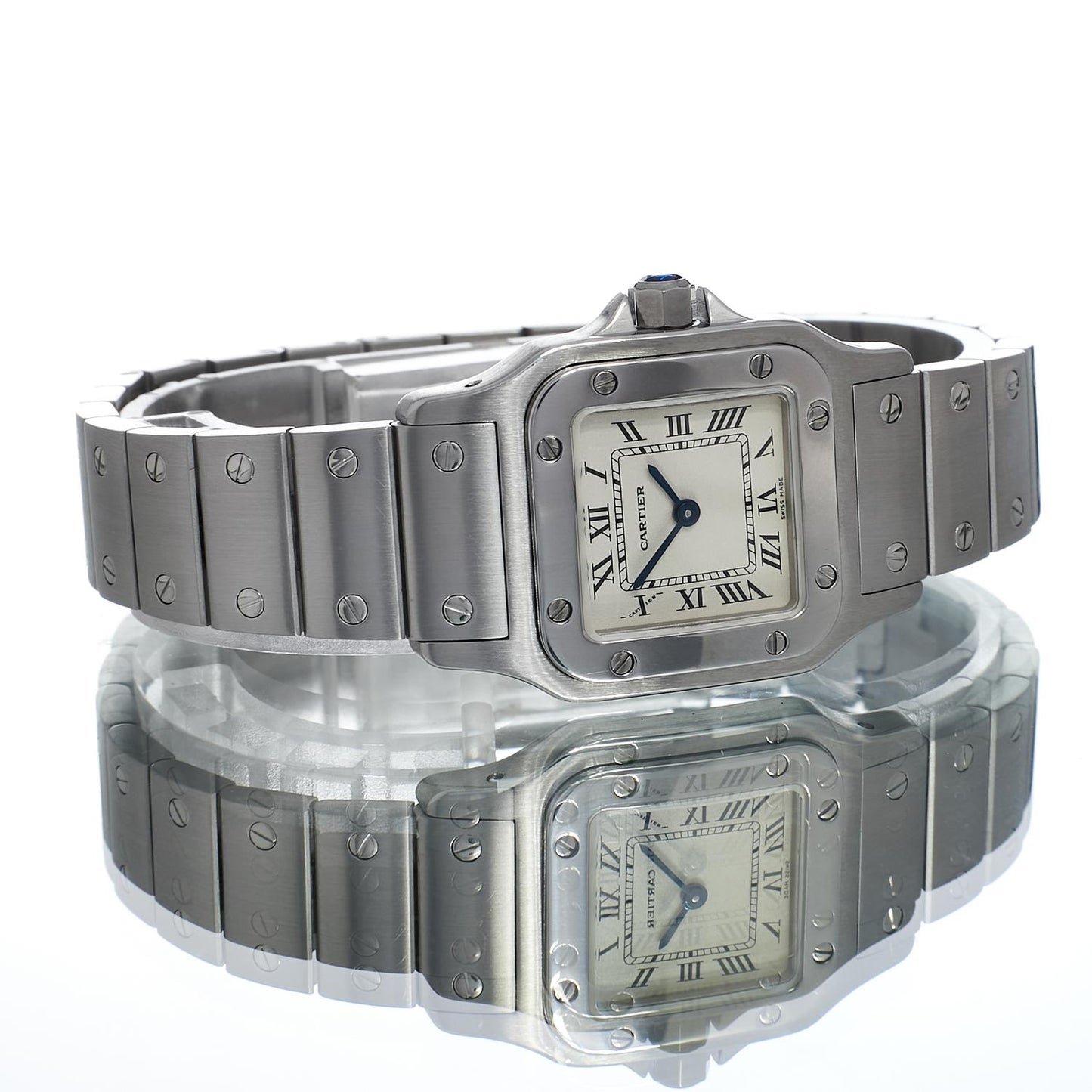 Pre-Owned Cartier Santos Galbee W20056D6