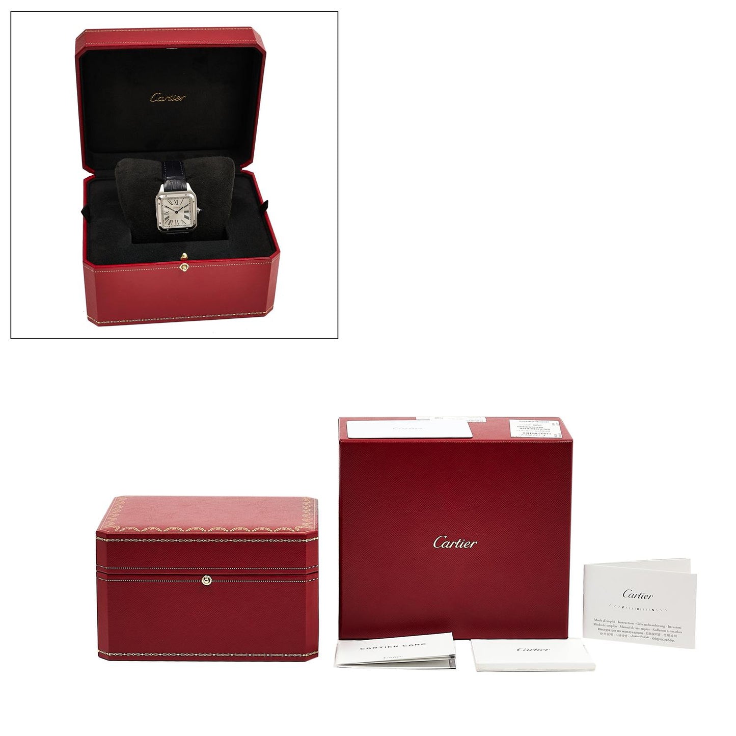 Pre-Owned Cartier Santos Dumont WSSA0085