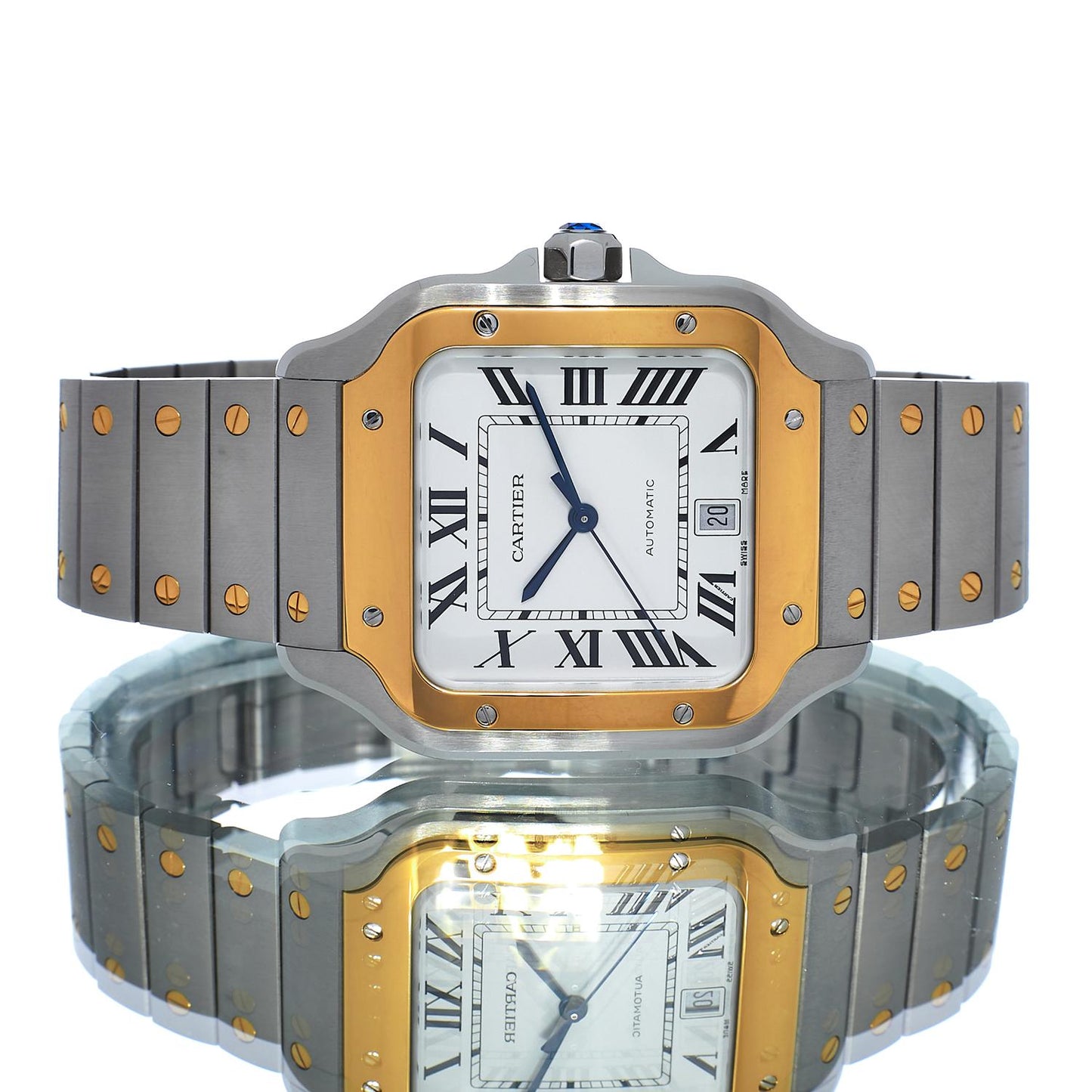 Pre-Owned Cartier Santos de Cartier W2SA0009