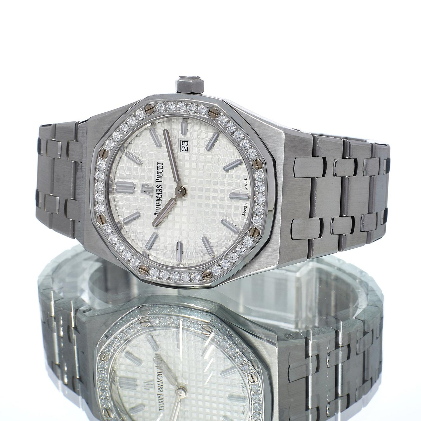 Pre-Owned Audemars Piguet Royal Oak Lady 67651ST.ZZ.1261ST