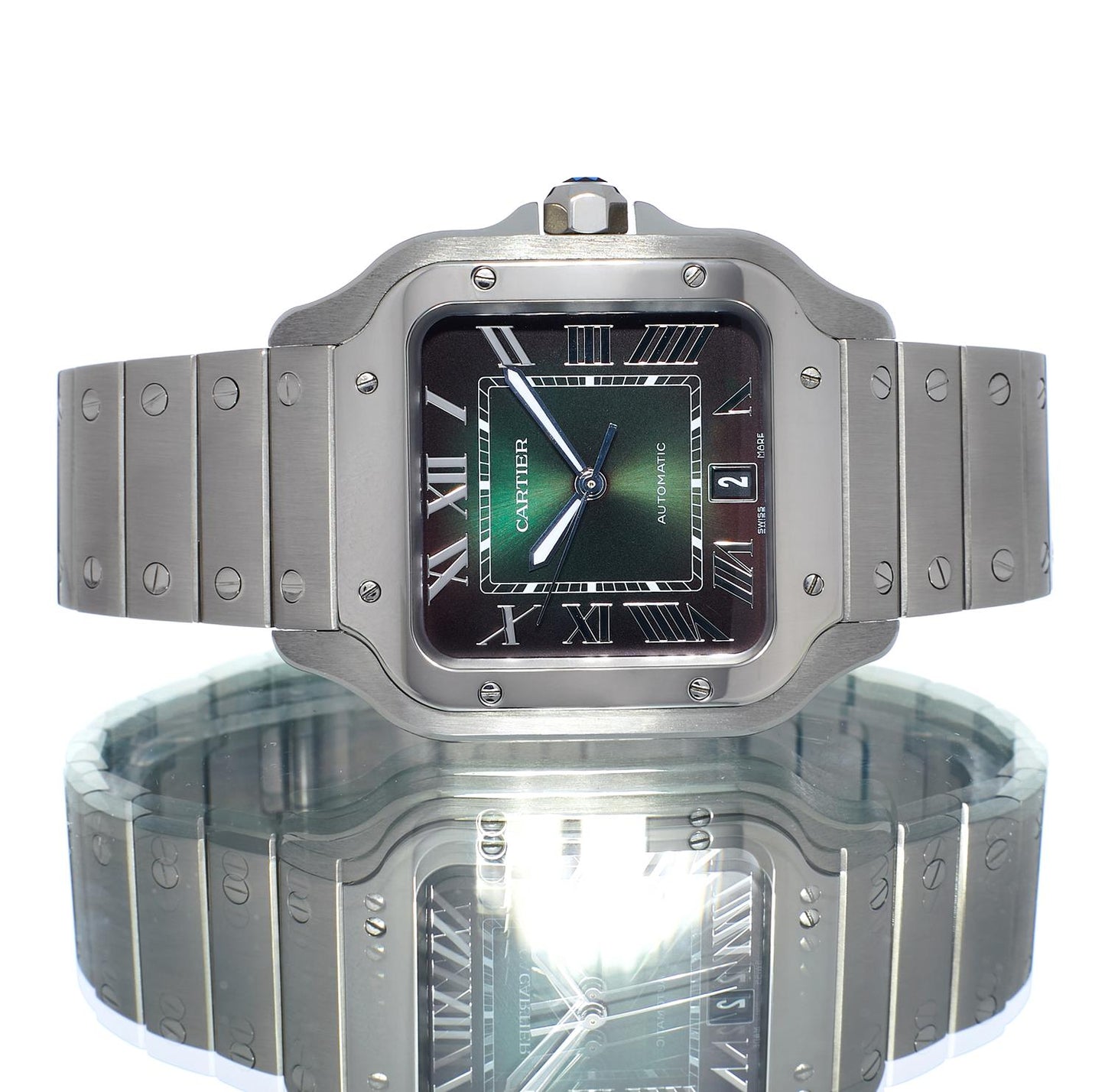 Pre-Owned Cartier Santos de Cartier WSSA0062