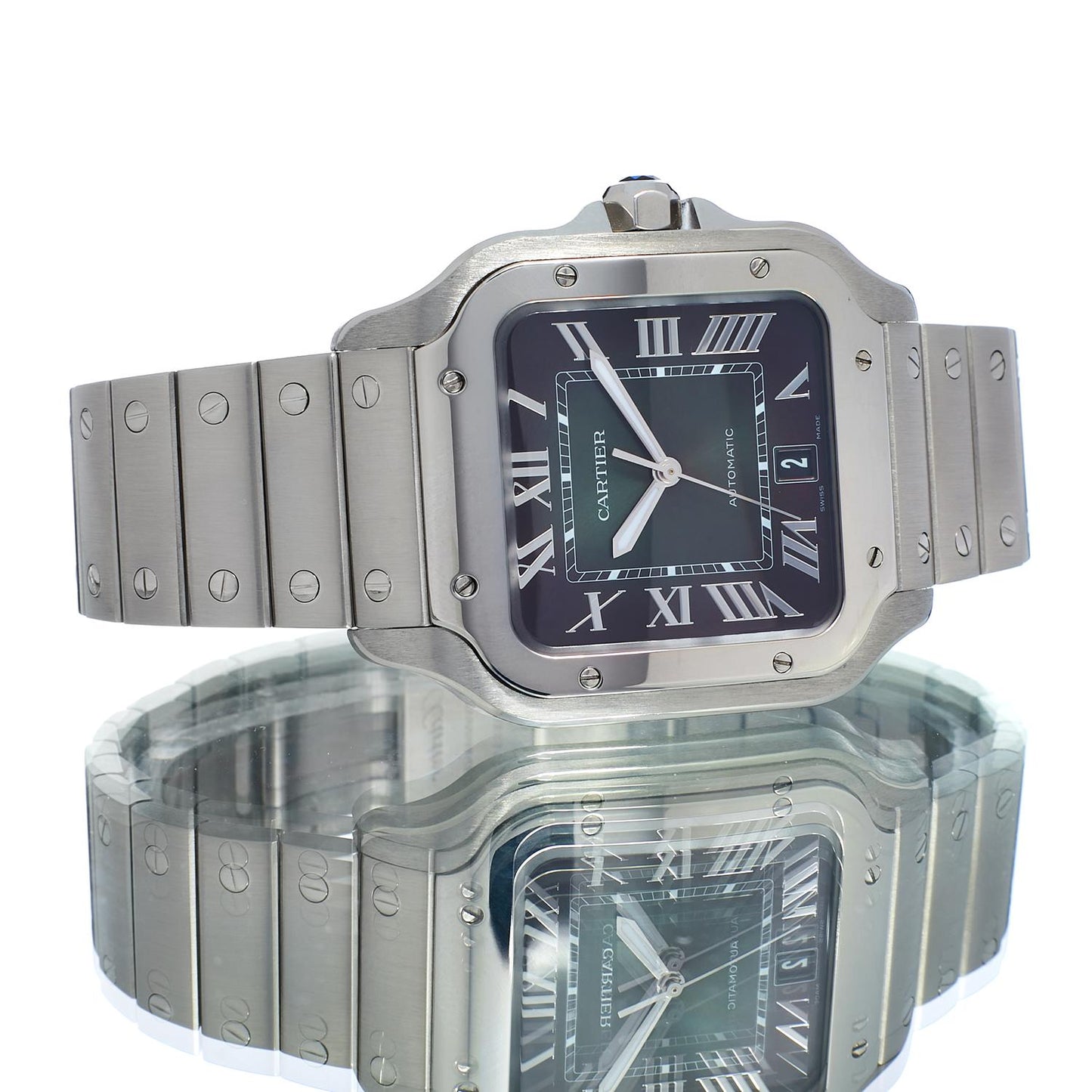 Pre-Owned Cartier Santos de Cartier WSSA0062