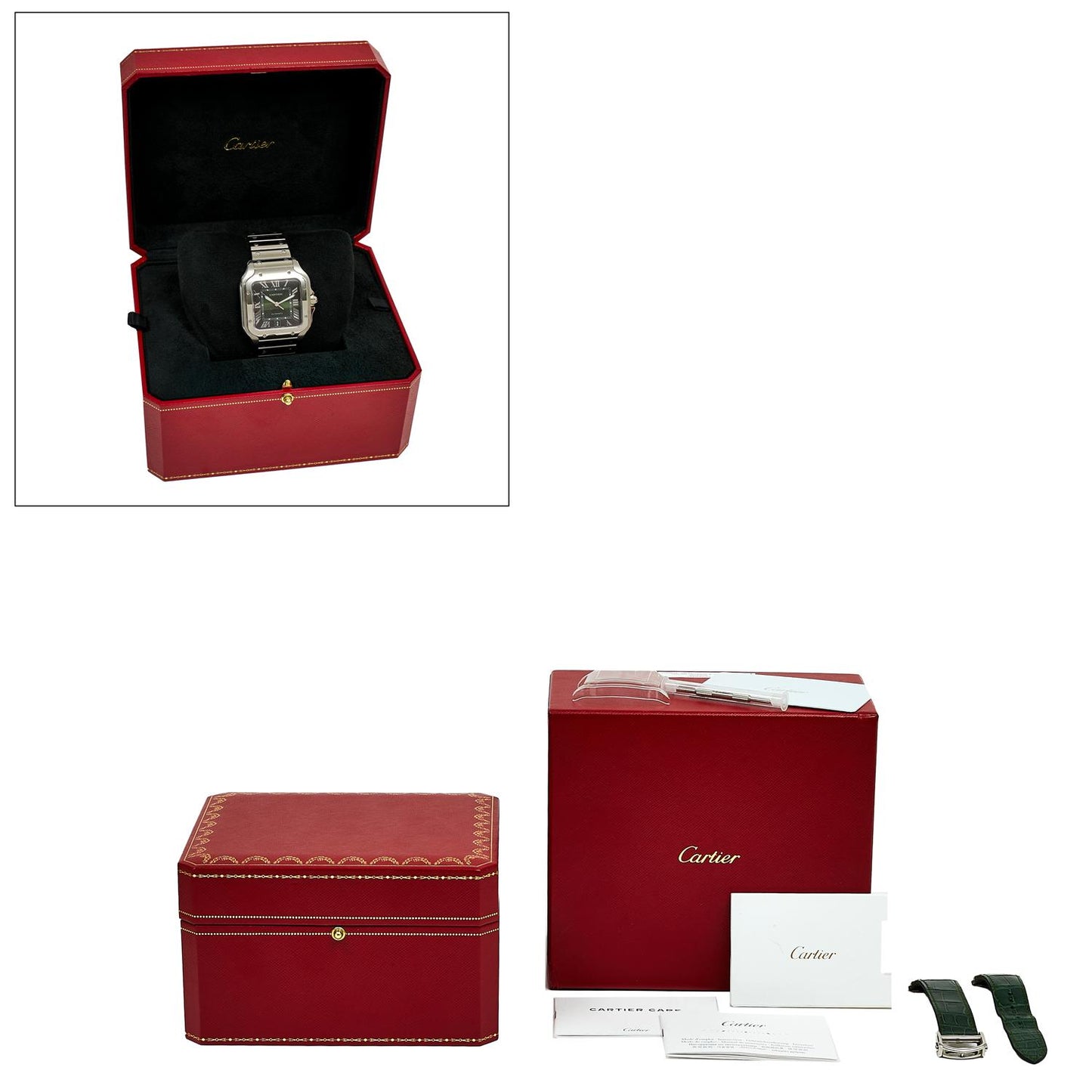 Pre-Owned Cartier Santos de Cartier WSSA0062