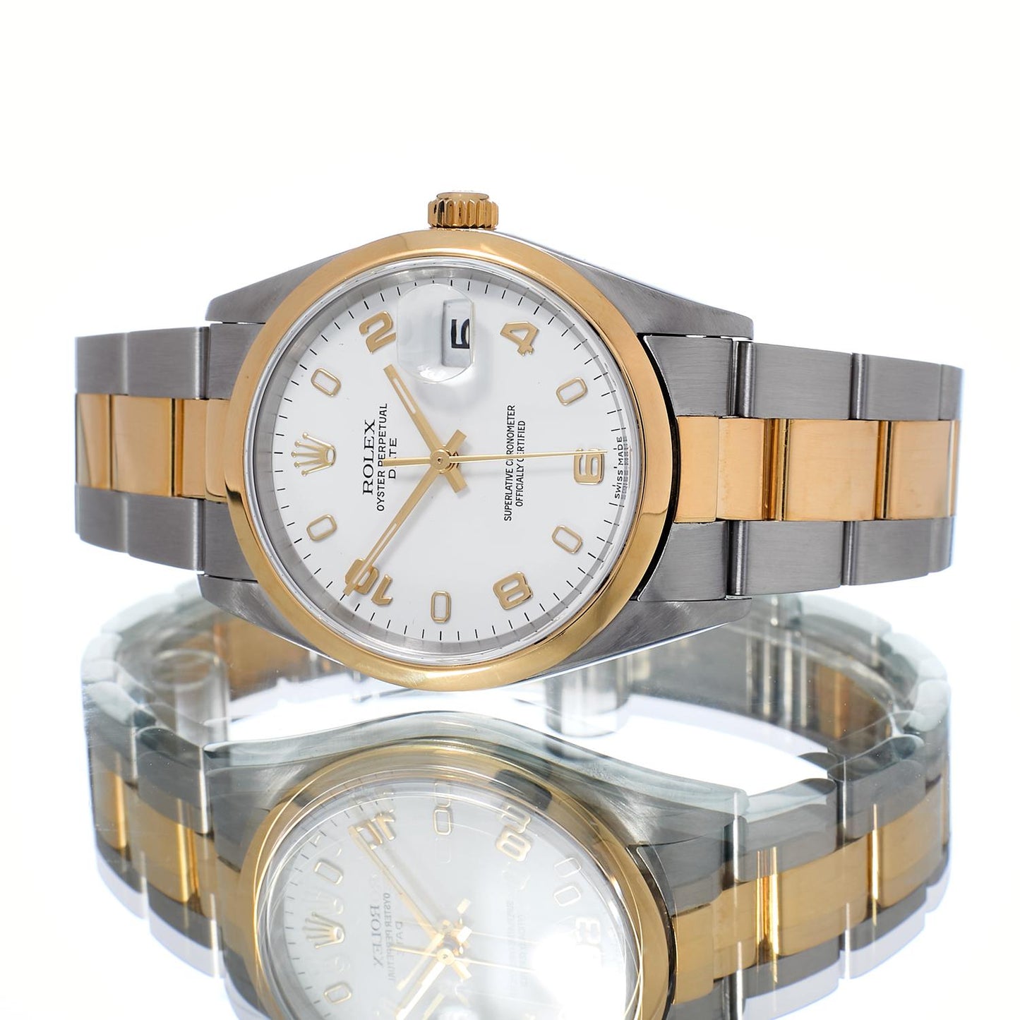 Pre-Owned Rolex Date 34 15203