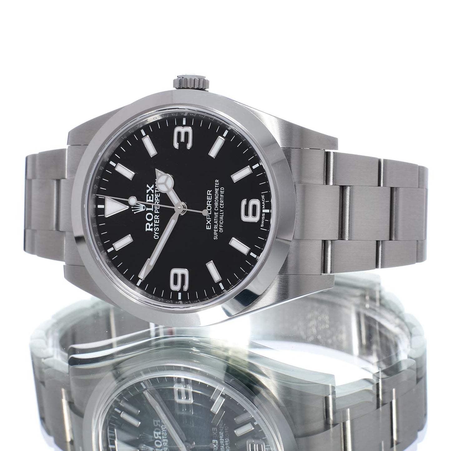 Pre-Owned Rolex Explorer 39 214270