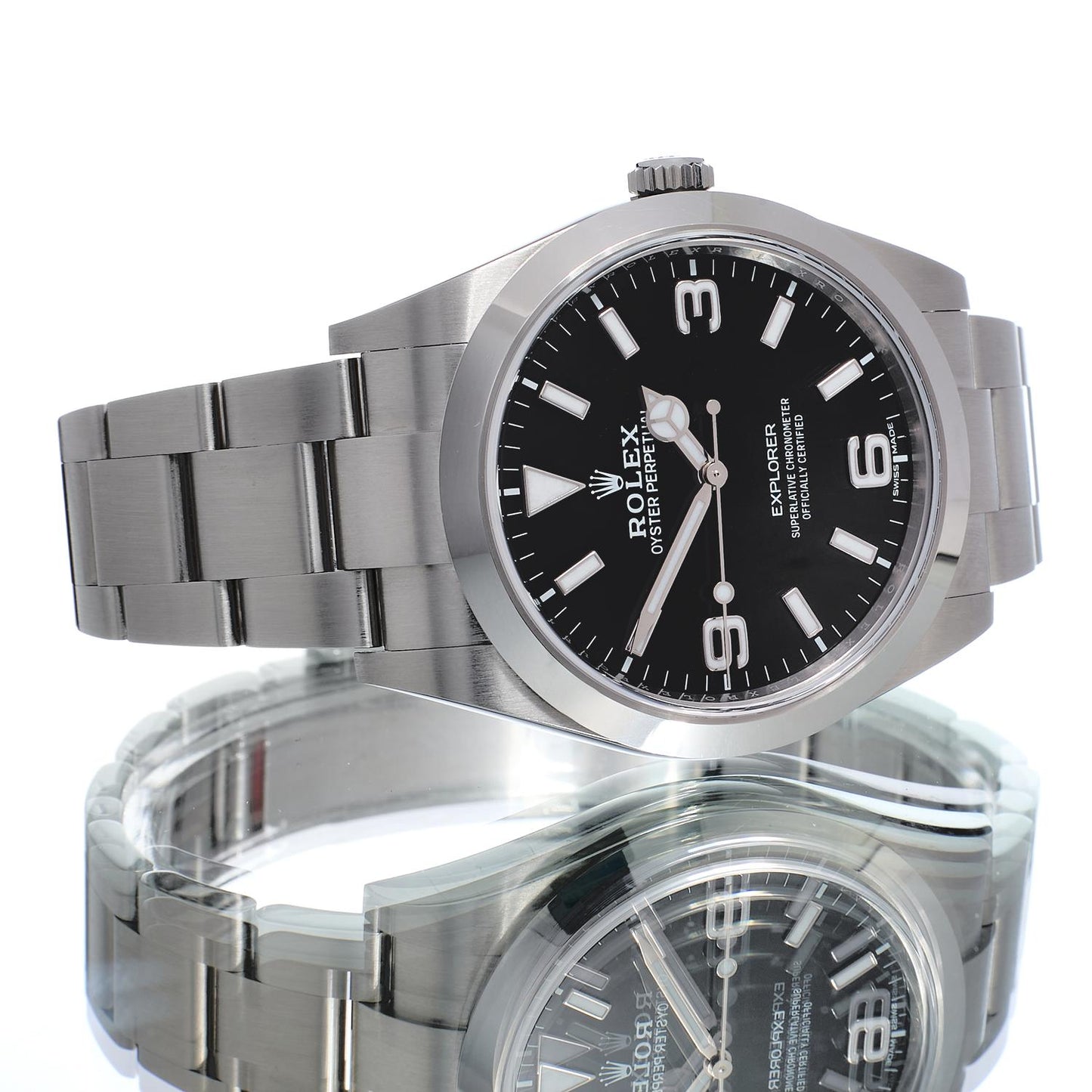 Pre-Owned Rolex Explorer 39 214270