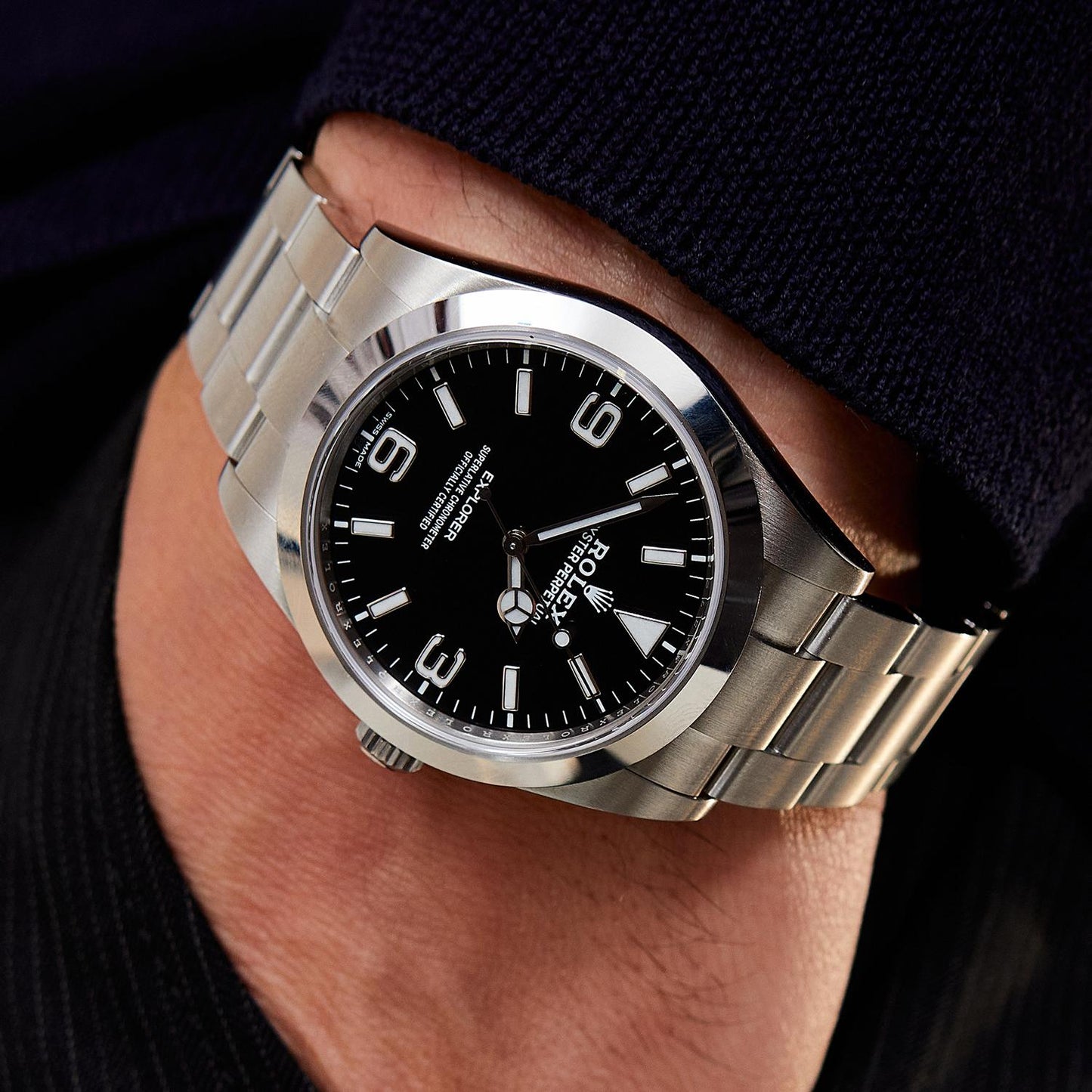 Pre-Owned Rolex Explorer 39 214270