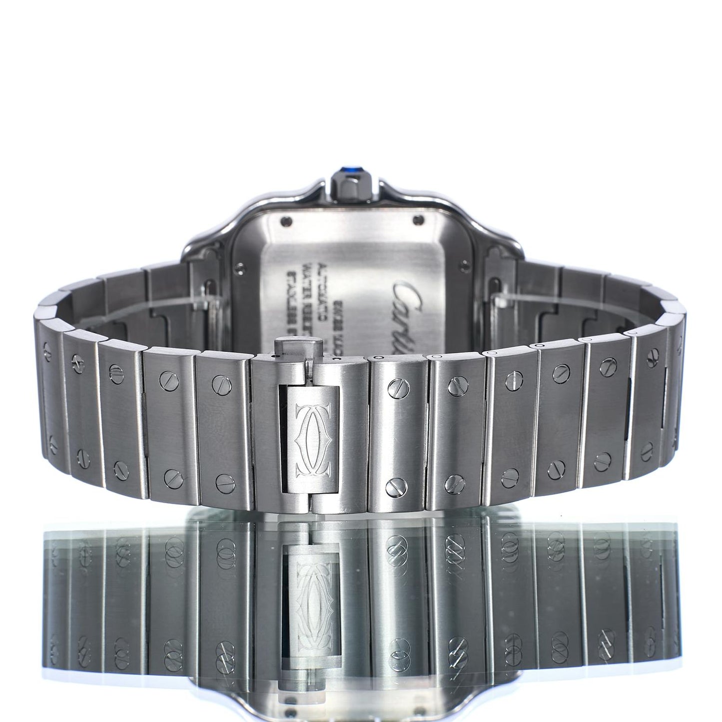 Gents Steel Cartier Santos De Cartier WSSA0009