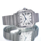 Gents Steel Cartier Santos De Cartier WSSA0009