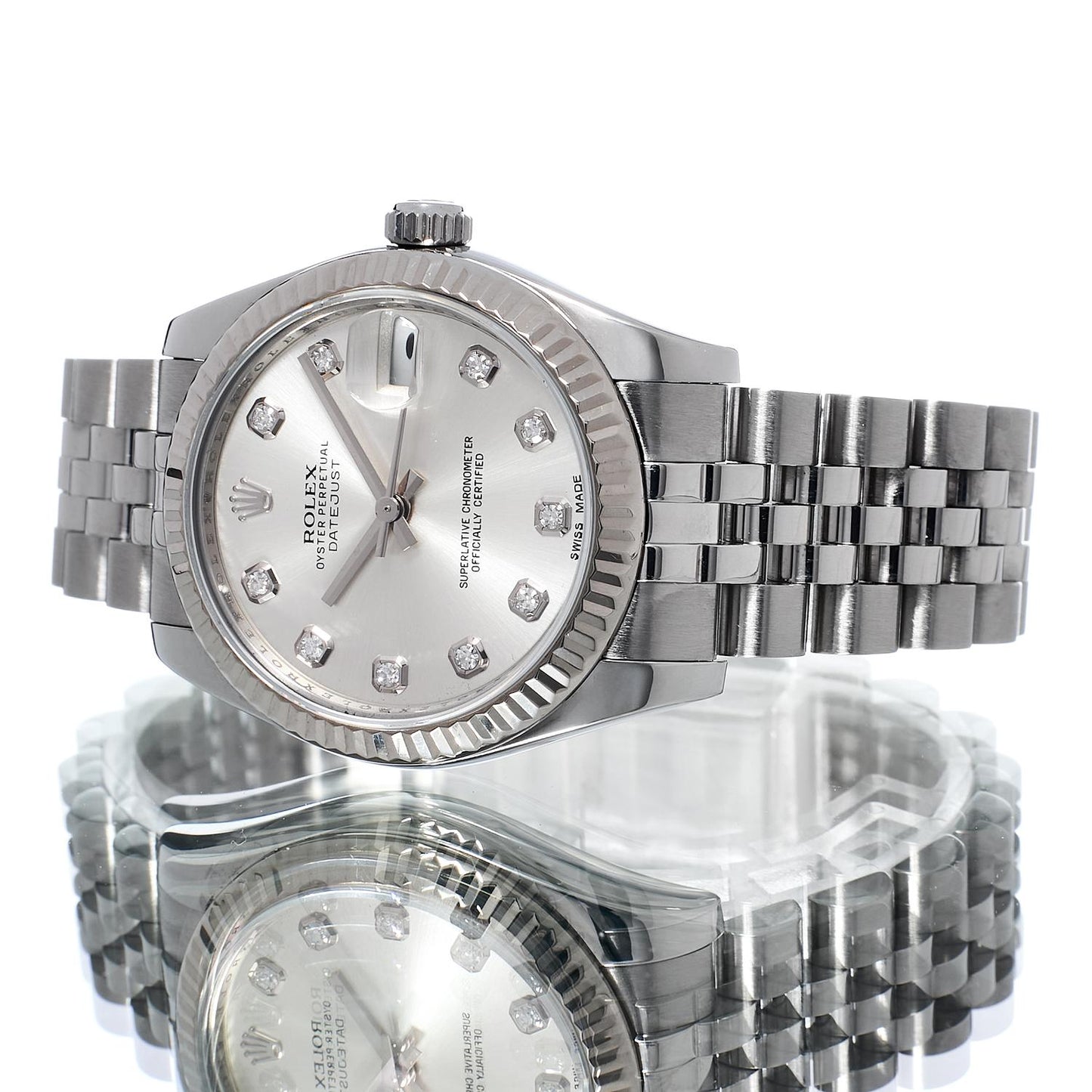 Pre-Owned Rolex Datejust 31 178274