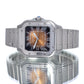 Pre-Owned Cartier Santos de Cartier WSSA0065