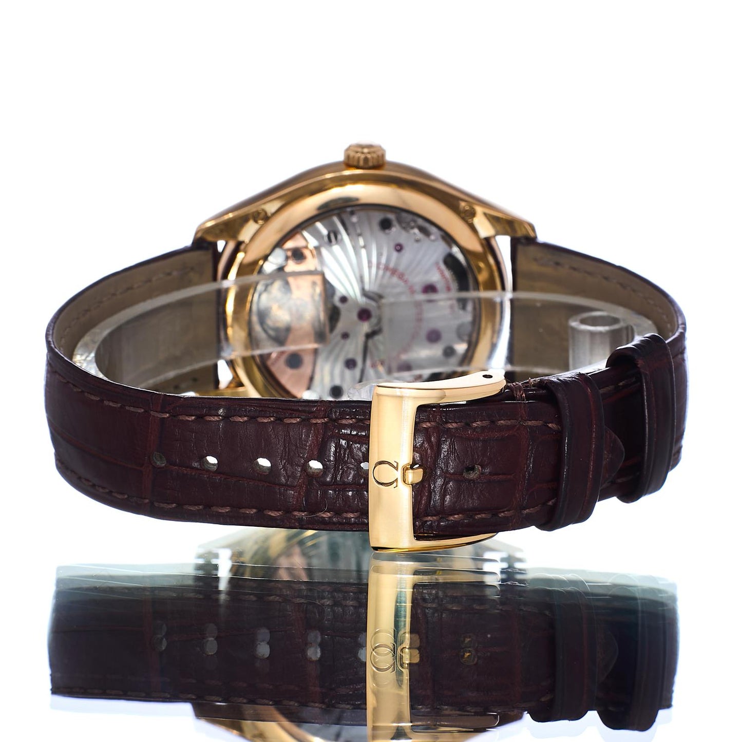 Pre-Owned Omega De Ville Tresor 435.53.40.21.09.001