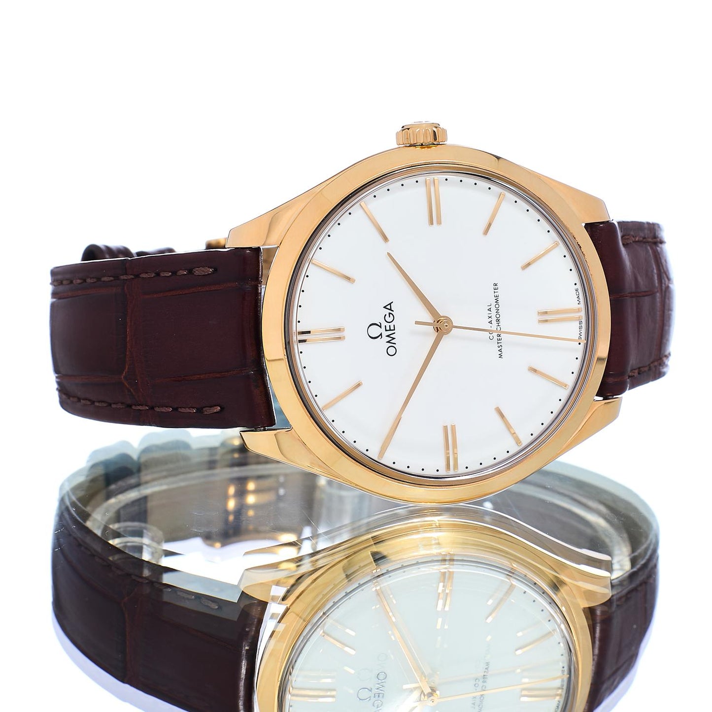 Pre-Owned Omega De Ville Tresor 435.53.40.21.09.001