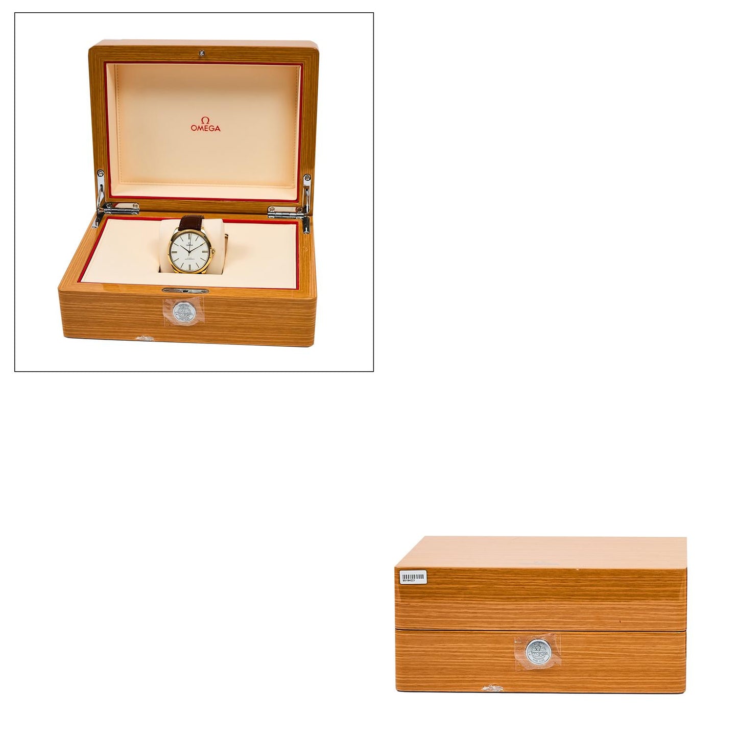Pre-Owned Omega De Ville Tresor 435.53.40.21.09.001