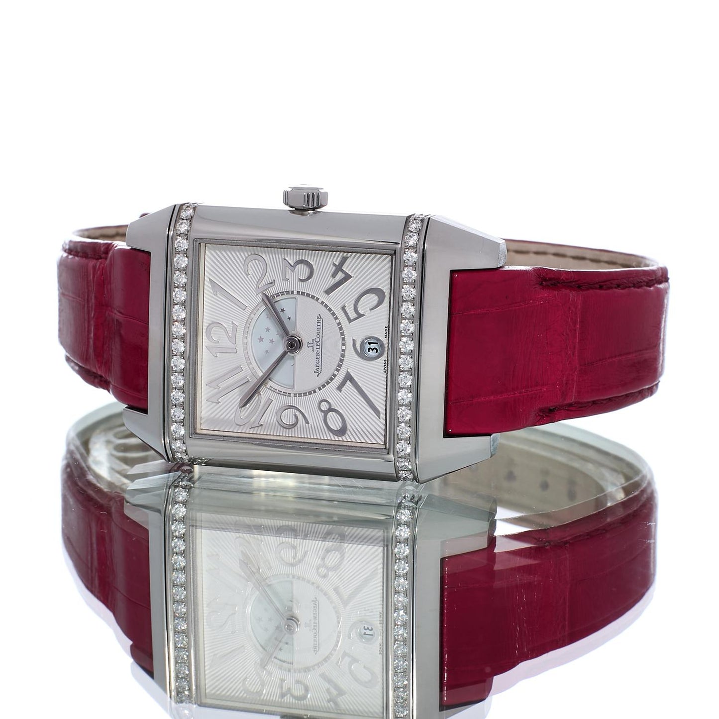 Ladies S/Steel Jaeger-LeCoultre Reverso Squadra Lady Duetto Q7058430