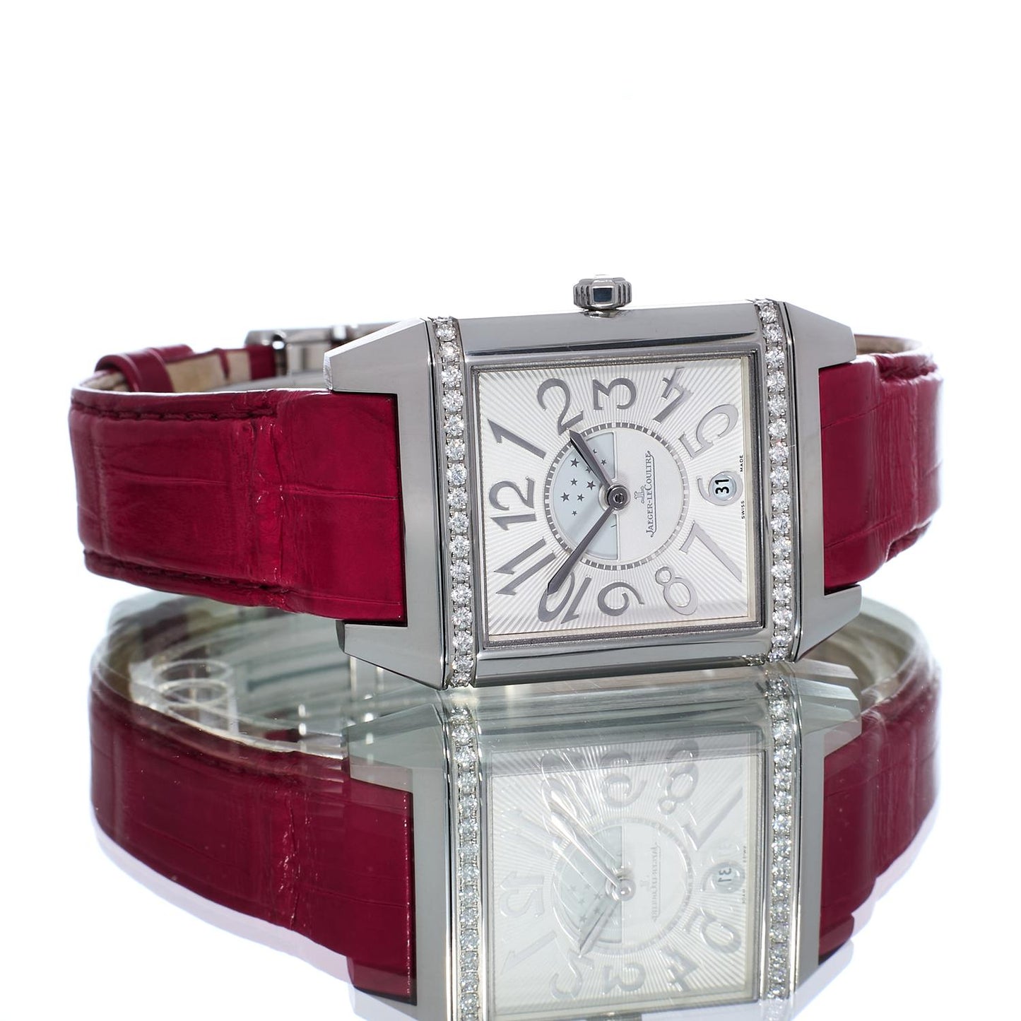 Ladies S/Steel Jaeger-LeCoultre Reverso Squadra Lady Duetto Q7058430