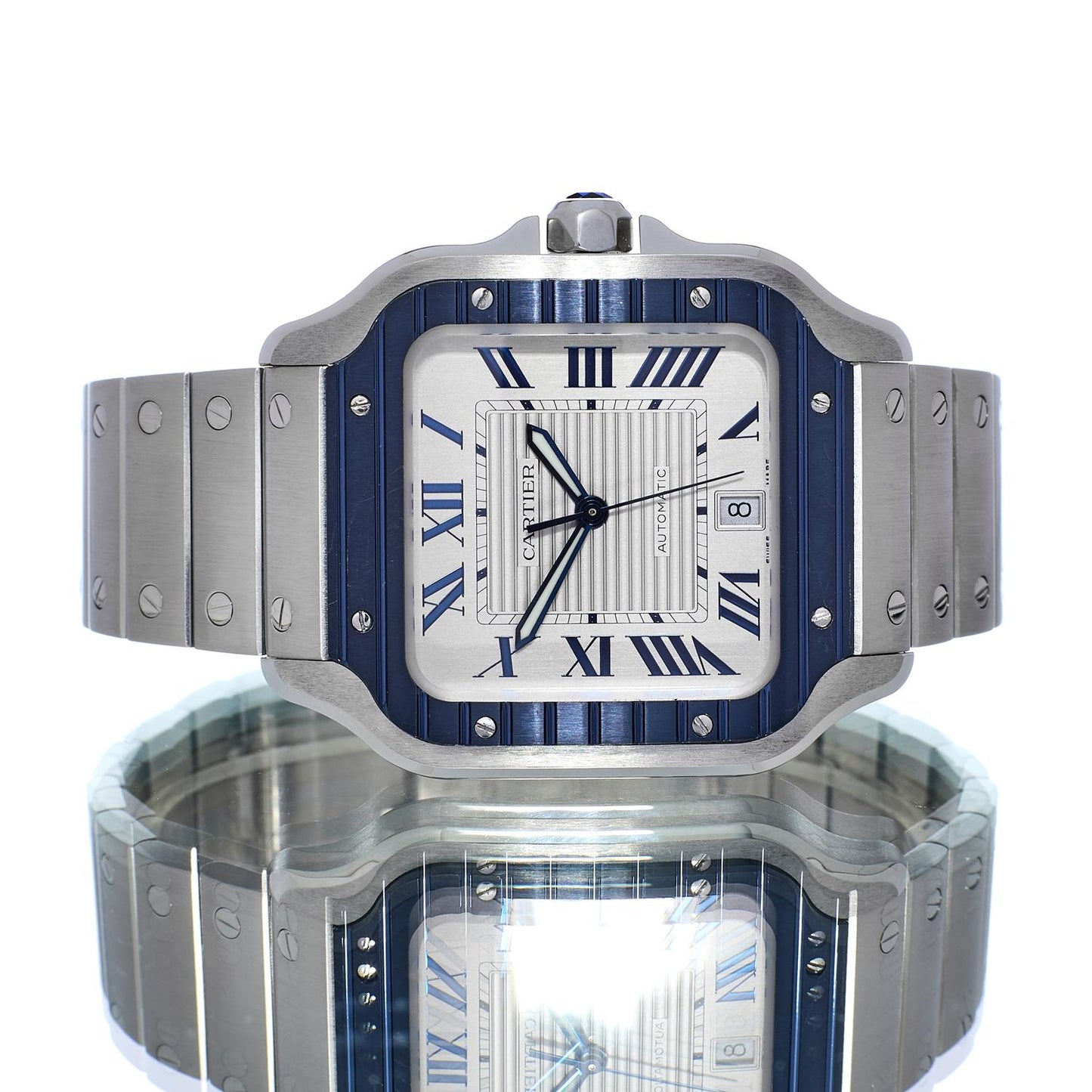 Pre-Owned Cartier Santos de Cartier WSSA0047