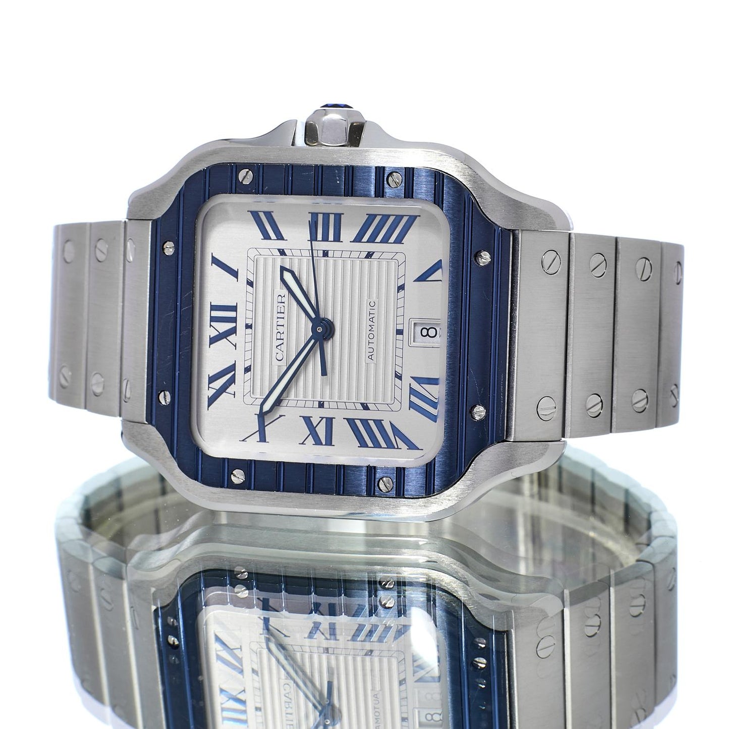 Pre-Owned Cartier Santos de Cartier WSSA0047