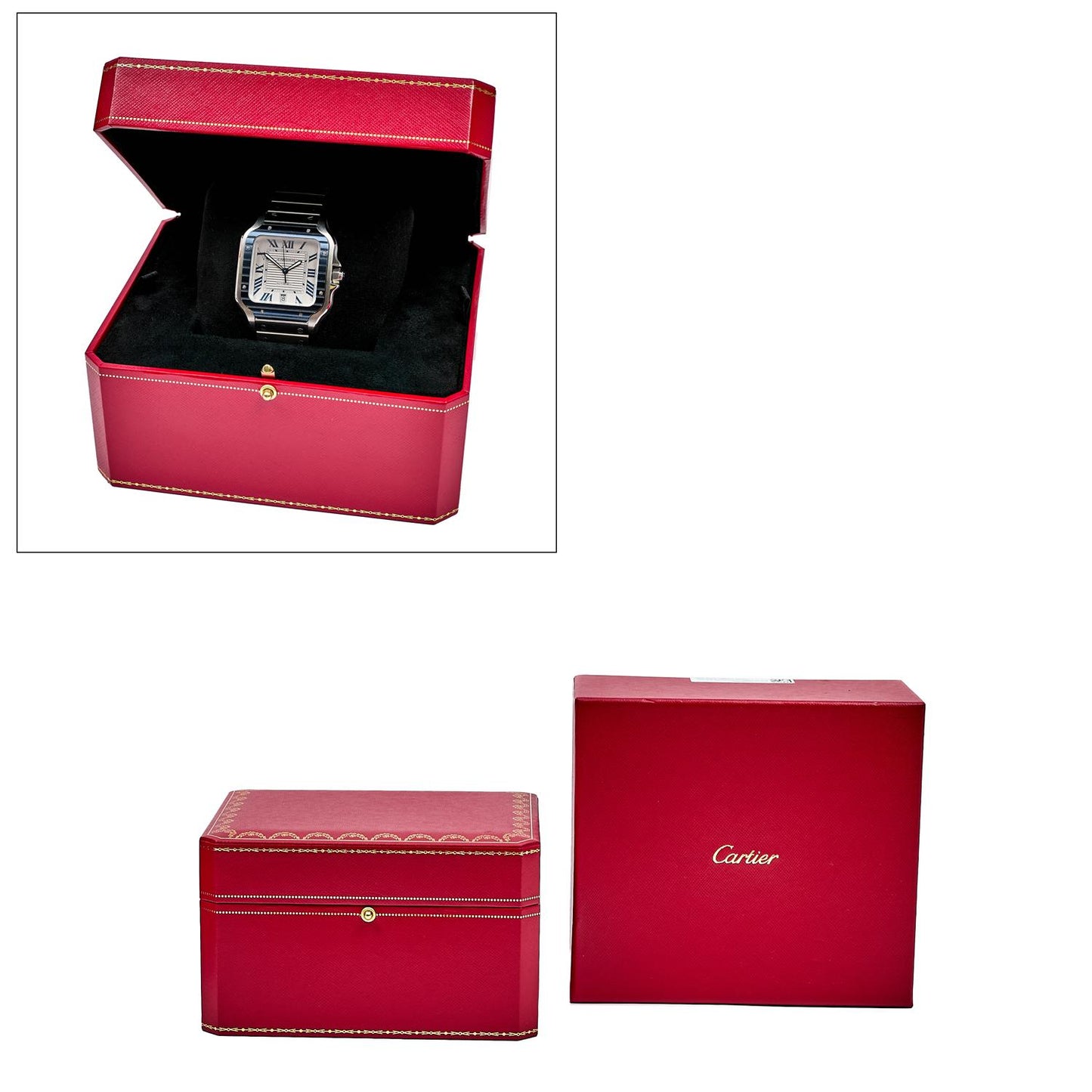 Pre-Owned Cartier Santos de Cartier WSSA0047
